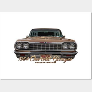 1964 Chevrolet Biscayne Station Wagon Posters and Art